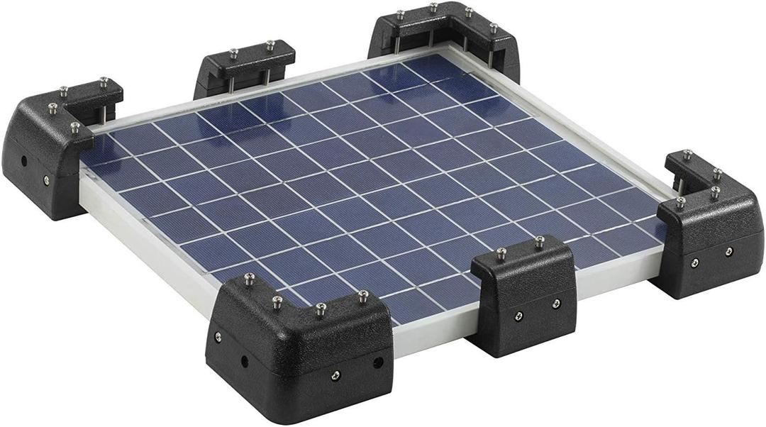 Sunway Solar Panel Mounting Brackets Corner Mount Kits for Framed Solar Panels,Installation On RV Caravan Boats Camper Trailer Marine Motorhome House Roof, Compatible with Renogy Solar Panel