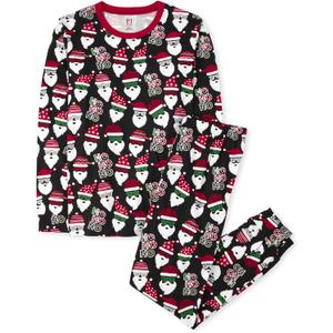 The Childrens Place Family Matching, Christmas and Holiday Pajama Sets, Cotton (X-Large (ADULT), Santa Allover) The Childrens Place Family Matching, Christmas and Holiday Pajama Sets, Cotton (X-Large (ADULT), Santa Allover)