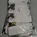 2 x 4Ft DIY Halloween Bulletin Board Decorations Ghosts Cutouts Boo from Our Crew with 100 Glue Point Dots for Bulletin Board Classroom Decoration School Home Holiday Party Decor