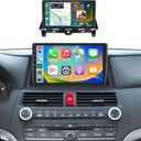 8Core 4G 64G 5GhzWiFi Radio for Honda Accord 8th 2008-2013,Android 13 Car Stereo with 10.1inch 1280X720P QLED Touch Screen Wireless Carplay Android Auto DSP 46EQ Bluetooth5.0 GPS FM/RDS Backup Camera