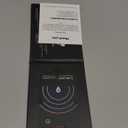 Thin Wallet Tracker, [Apple MFi Certified] Wallet Tracker Card 0.07in Slim Rechargeable Tracking Card Bluetooth Wallets Finder IP68 Waterproof for Purse, Keys, Bags, Passport (iOS Only) (Black)