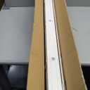 Lotus & Windoware Cordless, 2 Inch Faux Wood Blind, 34.5" Wide x 60" Long, Window Blinds, Blinds & Shades, Blinds for Indoor Windows, Embossed, Bright White