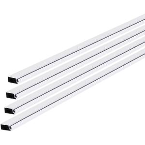M-D Building Products 14102 5/16 in. x 60 in. x 60 in. White Aluminum Screen Frame Kit