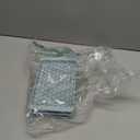 WIBIMEN Mini Ice Cube Trays, 0.55 Tiny Pebble Ice for Iced Coffee & Cocktails, Fast Chill, Easy Twist Release, Stackable with Lid & Storage Bin (2 Pack, Blue)