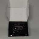 Motorcycle Helmet Bluetooth Headset, 800 Meters Intercom CVC Noise Reduction IPX67 Waterproof Wireless Communication System for Motorcycle Riding/Snowmobile/Cycling, Compatible with All Helmet