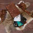 KOTORA Retro Belt Pouch Waist Bag Fanny Pack Steampunk Phone Bag Strap Holder Medieval Renaissance Cosplay Costume Accessory (01brown)