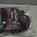 IKALI Halloween Vampire Bat Costume for Girls with Wings,Kids Gothic Darkness Fancy Dress Outfit