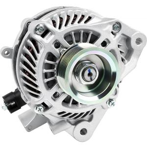 New Alternator Compatible with 2006-2011 Honda Civic 1.8L L4, 80A 12V, 7-Groove Pulley, Replace# 11176, 31100RNAA01, 31100RNAA01RM, 31100RNAA012M2, AHGA67, A002TC1391, SB347 11176N