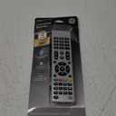 GE Universal Remote Control for Samsung, Vizio, LG, Sony, Sharp, Roku, Apple TV, TCL, Panasonic, Smart TVs, Streaming Players, Blu-ray, DVD, 4-Device, Silver, 33709