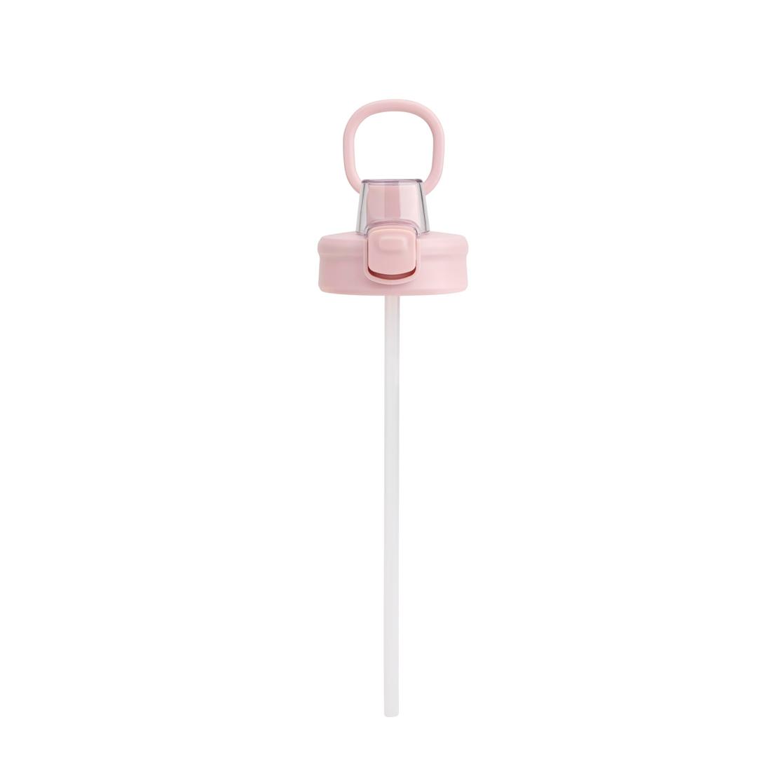 Manna Push Lid with Push-Open Locking Cover and Attached Easy-Carry Handle - Rose