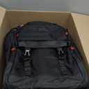 MATEIN Rolling Backpack for Men with Wheels, 17 Inch Large Wheeled Backpack with USB Charging Port & Combination Lock, Water Resistant Anti Theft Travel Laptop Backpack for Adults Work Business, Black