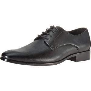 Amazon Essentials Men's Lace Up Plain Toe Derby Dress Shoes, 10.5