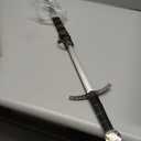 Prince Sword with Sheath,Crusader Knight Templar Short Sword - Historical Reproduction, Cast Metal Handle (Black and Gold)