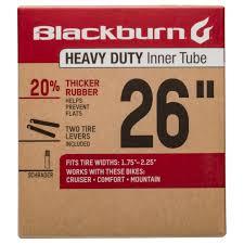 Blackburn 26" x 1.75-2.25" Schrader Heavy Duty Bicycle Inner Tube with tire levers And ZGEAR Universal Camera Battery Charger With LCD Display