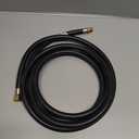 MCAMPAS 1/4 Inch NPT Propane Appliance Extension 5 Feet High Pressure Hose For Gas grills, Turkey Fryers, Fire Pit, Mr Heater.RV Equipment Etc- 1/4" Male NPT x 1/4" Female NPT