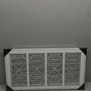 Fits 24x12 Duct Opening | Filter Included Steel Return Air Filter Grille by Handua [Removable Door] for 1-inch Filters | Vent Cover Filter Grill | White | Outer Dimensions: 26 5/8"W X 14 5/8"H