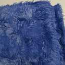Shag Area Rugs for Living Room, Soft Fuzzy Plush Rugs, Upgrade Anti-Skid Modern Furry Rugs Fluffy Carpets for Kids Room Nursery Home Decor Dark Blue, 2x6Feet