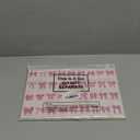 Spakon 1440 Pieces Tanning Sunbathing Stickers Perforated Body Self Adhesive Heart Butterfly Lips Tanning Bed Stickers for Face and Beach Accessories 9 Style(Pink,Bow)