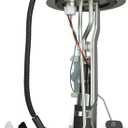 YHTAUTO Electric Fuel Pump with Sending Unit Compatible with Ford E-150 E-250 E-350 E-450 Club Wagon Econoline Super Duty, Center Tank, W/2 Tube Ports