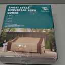 Outdoor Furniture Cover, 79 inch Patio Sofa Cover Waterproof, Patio Furniture Cover for Loveseat Sofa and 3 Seat Couches, Anti-UV, Water Resistant, Tear Resistant, X-Large, 1 Pack, Brown