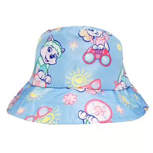 Paw Patrol Reversible Bucket Hat Boys | Kids Toddlers Chase Blue and Marshall Red Characters Sun Cap
