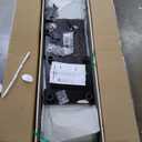 Curio Cabinet Glass Display Case for Collectibles with Door, 4 Display Shelves Showcase, 64.2Hx16.9''Lx 14.6''W Black