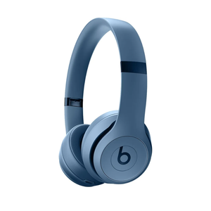 Beats Solo 4 - Wireless On-Ear Bluetooth Headphones, Up to 50-Hour Battery Life, Ultra-Lightweight Comfort, Powerful and Balanced Sound, Apple & Android Compatible - Slate Blue