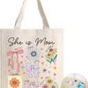 Christian Inspirational Butterfly Library Bag Gifts for Mom, Christmas Religious Mental Health Jesus Gift for Women