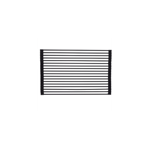 Multi-Purpose Over The Sink Roll-Up Drying Rack, Black, Size 13*18 inch