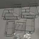 Youvip Corner Shower Caddy-Organizer for Bathroom, Silver