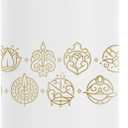 Simple Modern Disney Princess Water Bottle with Straw Lid Vacuum Insulated Stainless Steel Metal Thermos | Gifts for Women Reusable Leak Proof Flask | Summit Collection | 32oz Seal of a Princess