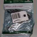 Christmas Stocking Holders Xmas Fireplace Hanger Hooks Set of 4(Rust Black)