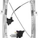 Obaee 748-508 Front Left Driver Side Power Window Regulator and Motor Assembly Compatible with Dodge Grand Caravan 2008-2020/ Chrysler Town & Country 2008-2016/ Ram C/V 2012-2015