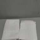 100% Cotton Lace Pillow Cases King Size Set of 2 - White Good Feeling Pillowcases 2 Pack with Envelope Closure, Elegant Lace,Softer and Breathable Pillow Case (20 x 36)