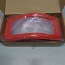 Front Grill Inserts Grille Cover Frame Trims for 2014-2018 Jeep Cherokee (red)