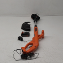 BLACK+DECKER 20V MAX String Trimmer Edger Cordless, 10-Inch Electric Weed Wacker with Automatic Feed Spool Kit (LST201)