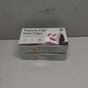 2 x French Hair Claw Clips, 9-Pack Lay-Flat Design with Gift Box,Matte and Comfortable Hair Clips for All-Day Work, Travel,Yoga & Strong Hold for All Hair Types