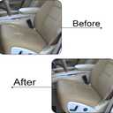 GXARTS Front Driver Side Bottom Replacement Leather Seat Cover Tan Compatible with Mercedes-Benz ML320 ML350 ML450 ML500 ML550 2009 2010 2011 2012 2013 Compatible with Mercedes-Benz R350 2013 2011