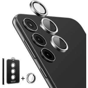 2 x SUPCASE Camera Lens Protector Designed for Galaxy S23/S23 Plus, [Scratch-Resistant] [Ultra-Thin] Tempered Glass Camera Lens Screen Protector (Silver)