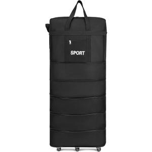Generic Expandable Suitcase Bag Foldable Rolling L age Bag for Travel Busin, 45inch