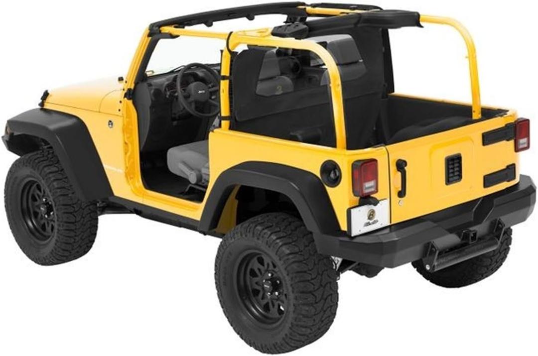 Bestop 8003135 Black Diamond Windjammer For 2007-2018 Wrangler 2DR