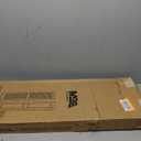 Builders Edge BEL1140044010 TailorMade Cathedral Top Center Mullion, Open Louver Shutter (Per Pair), Musket Brown