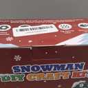 9 Pack Build a Modeling Clay Snowman Kit, Winter DIY Crafts for Kids, Snowman Craft Kit for Indoor & Classroom Activities (101 pcs)