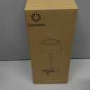 LED Cordless Lamp, 5 Colors Stepless Dimming Table Lamp, 4400mAh Rechargeable Battery with USB Charging Port, Portable Touch Bedside Light for Patio, Restaurant, Dining(Antique Brass)