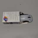 memzuoix 2.4G Aesthetic Wireless Mouse - Customizable Covers & LED Mood Lighting - Rechargeable Ergonomic Design, 5 Buttons, 1200 DPI for Office, Laptop, Mac - White