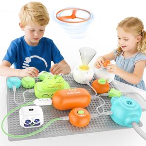 Science Kits for Kids - STEM Kits for Kid, Electronics Exploration Kit, Over 440 Projects, 16 Circuit Parts, STEM Toy Educational Gifts for Kids Boys Girls Ages 3-12