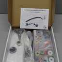 Handheld Sewing Machine, Two dear, Mini sewing machine, Easy to Use for Beginners and Fast Stitch Suitable for Clothes, Fabrics 