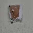 Womens Sport Two Piece Swimsuits Racerback Tops Boyshort Bottom Swimwear Bathing Suit（Large, Brown）