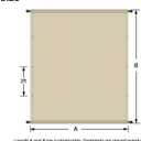 12' x 12' S Universal Pergola Shade Cover Replacement Canopy with Grommets Weighted Rods Permeable for Outdoor Patio Porch Backyard Gazebo Beige