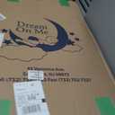 Dream On Me Holly 2-in-1 Mini Crib Mattress, Dual-Sided Infant & Toddler, Waterproof Cover, GREENGUARD Gold Certified, 38 x 24 x 3, Fits Mini & Select Portable Cribs, Not for Playards